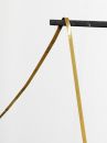 Song machine 19 (the length of the a strand of your hair of the width of your arms, unfolded...), 2011 Φωτο-εγχάραξη σε ορειχάλκινες λωρίδες, ατσάλι, μαύρη πατίνα, παραχώρηση του καλλιτέχνη και της Max Wigram Gallery, Λονδίνο, με την υποστήριξη του The Elephant Trust, 2011