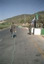 The Green Line (Sometimes doing something poetic can become political and sometimes doing something political can become poetic), 2005, Τεκμηριώση (βίντεο) μιας δράσης, Μεταβλητές διαστάσεις,Συλλογή Los Angeles County Museum of Art Αποκτήθηκε με την οικονομική ενίσχυση των Bernard and Edith Lewin Collection of Mexican Art Deaccession Fund και του κληροδοτήματος Michael and Dorothy Blankfort, με διαδικασία ανταλλαγής 